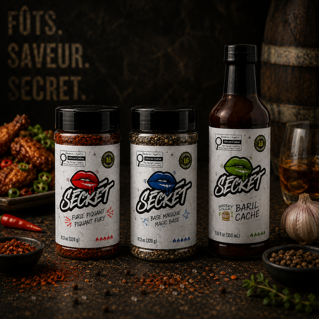 Packaging - Sauce & Épices